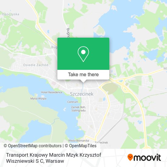 Transport Krajowy Marcin Mzyk Krzysztof Wiszniewski S C map