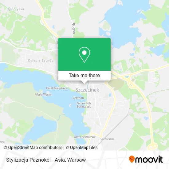 Карта Stylizacja Paznokci - Asia
