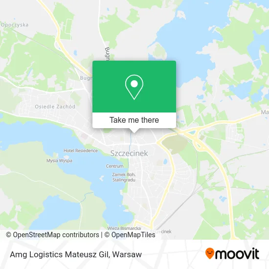 Карта Amg Logistics Mateusz Gil
