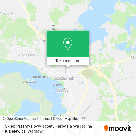 Sklep Przemyslowy Tapety Farby Ha Wa Halina Kizielewicz map