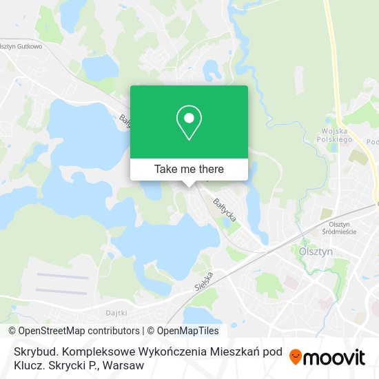 Skrybud. Kompleksowe Wykończenia Mieszkań pod Klucz. Skrycki P. map