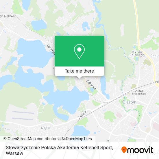 Stowarzyszenie Polska Akademia Ketlebell Sport map