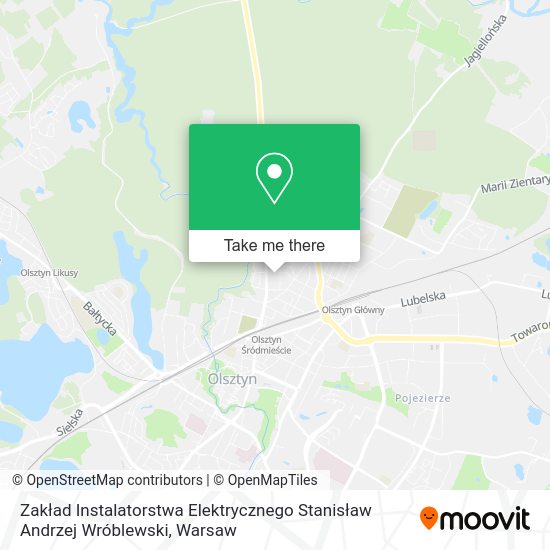 Zakład Instalatorstwa Elektrycznego Stanisław Andrzej Wróblewski map