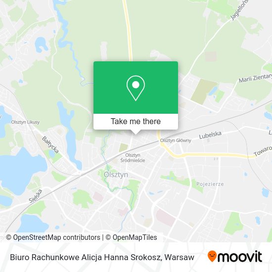 Biuro Rachunkowe Alicja Hanna Srokosz map