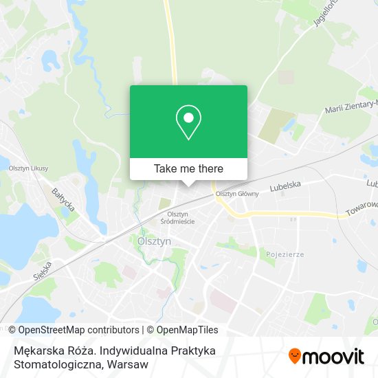 Mękarska Róża. Indywidualna Praktyka Stomatologiczna map