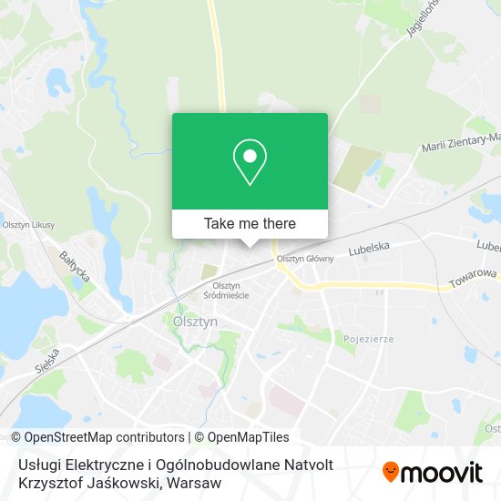 Usługi Elektryczne i Ogólnobudowlane Natvolt Krzysztof Jaśkowski map