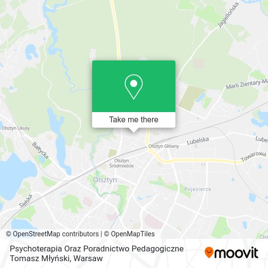 Psychoterapia Oraz Poradnictwo Pedagogiczne Tomasz Młyński map