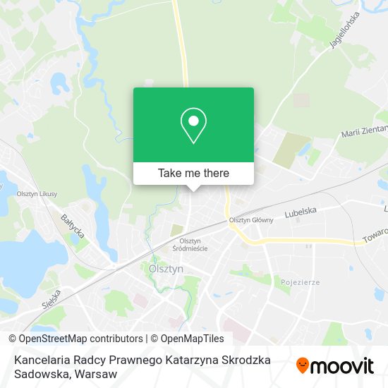 Kancelaria Radcy Prawnego Katarzyna Skrodzka Sadowska map