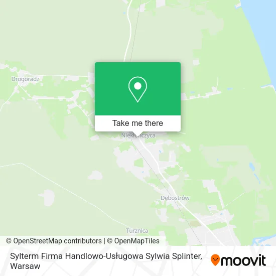 Sylterm Firma Handlowo-Usługowa Sylwia Splinter map