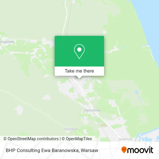 BHP Consulting Ewa Baranowska map