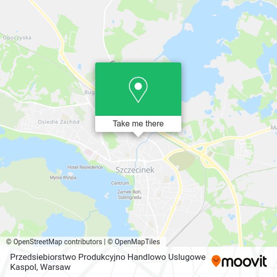 Przedsiebiorstwo Produkcyjno Handlowo Uslugowe Kaspol map