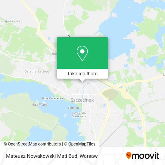 Карта Mateusz Nowakowski Mati Bud