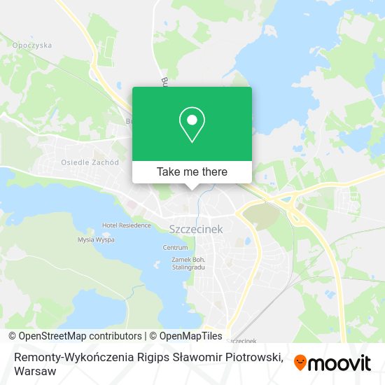 Remonty-Wykończenia Rigips Sławomir Piotrowski map