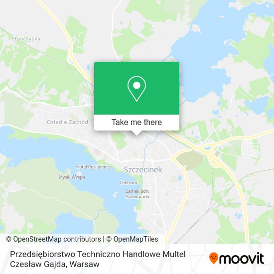 Przedsiębiorstwo Techniczno Handlowe Multel Czesław Gajda map