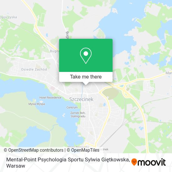 Mental-Point Psychologia Sportu Sylwia Giętkowska map