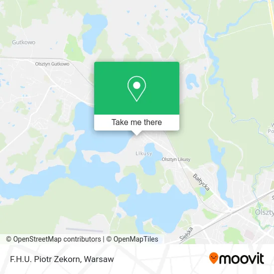Карта F.H.U. Piotr Zekorn