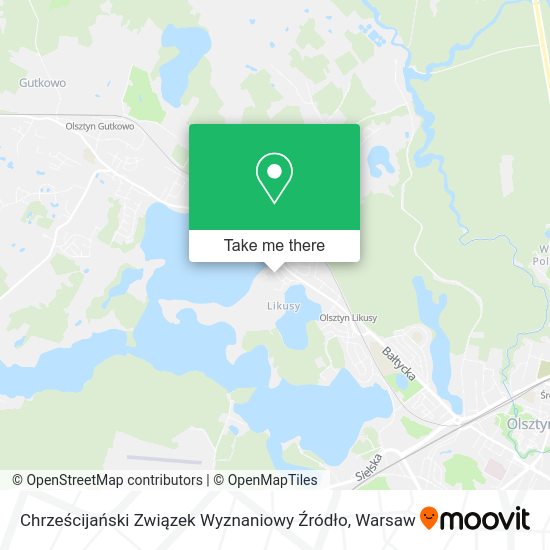 Chrześcijański Związek Wyznaniowy Źródło map