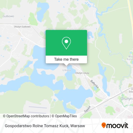 Gospodarstwo Rolne Tomasz Kuck map