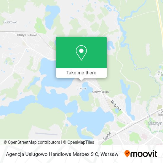 Agencja Uslugowo Handlowa Marbex S C map