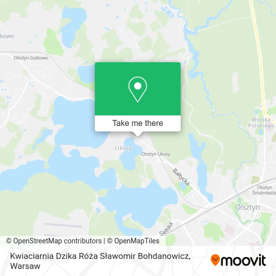Kwiaciarnia Dzika Róża Sławomir Bohdanowicz map