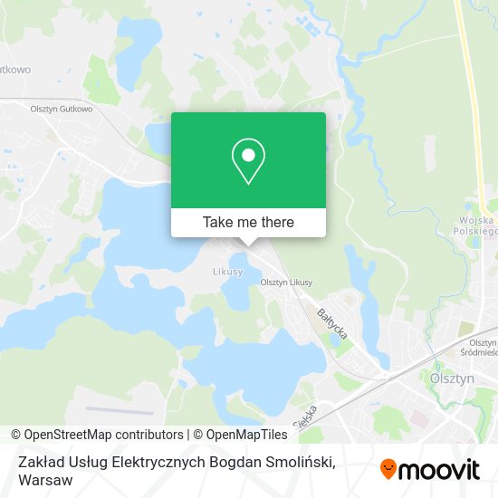 Zakład Usług Elektrycznych Bogdan Smoliński map