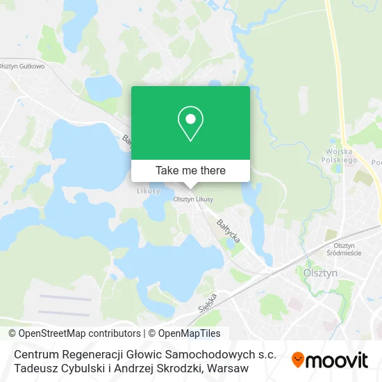 Centrum Regeneracji Głowic Samochodowych s.c. Tadeusz Cybulski i Andrzej Skrodzki map