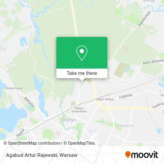 Agabud Artur Rajewski map