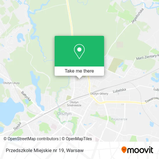 Przedszkole Miejskie nr 19 map