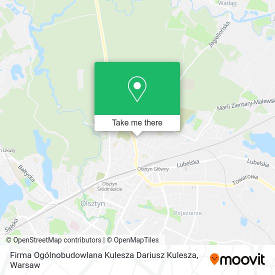 Firma Ogólnobudowlana Kulesza Dariusz Kulesza map