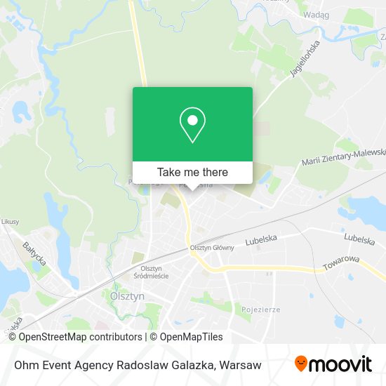 Ohm Event Agency Radoslaw Galazka map