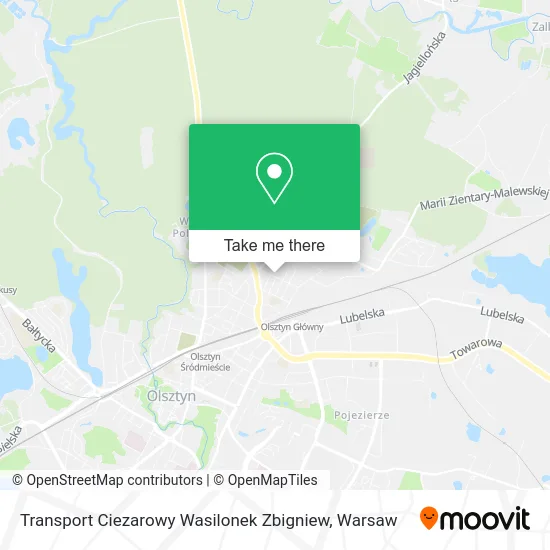 Карта Transport Ciezarowy Wasilonek Zbigniew