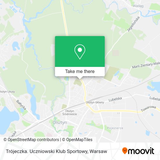 Trójeczka. Uczniowski Klub Sportowy map