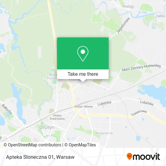 Карта Apteka Sloneczna 01
