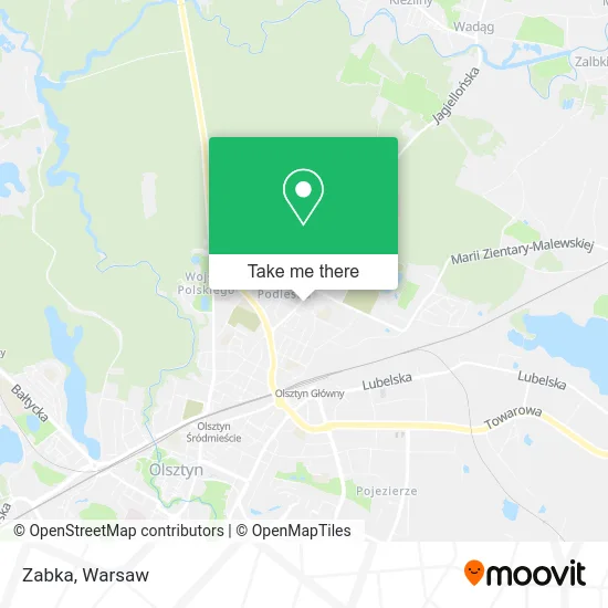 Карта Zabka