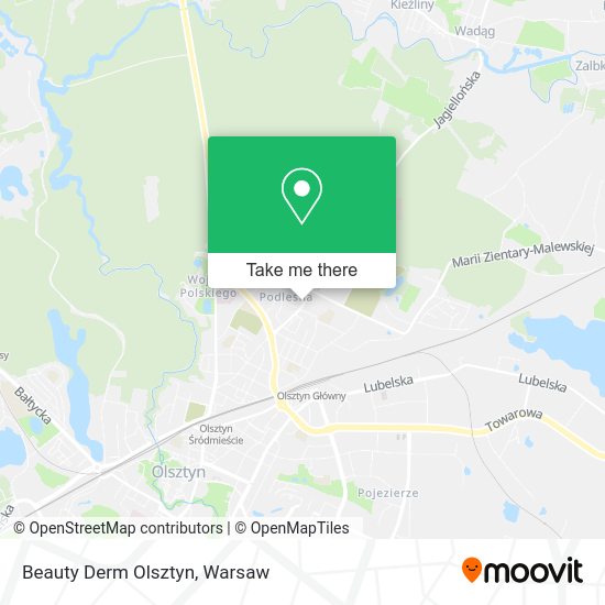 Beauty Derm Olsztyn map