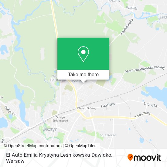 El-Auto Emilia Krystyna Leśnikowska-Dawidko map