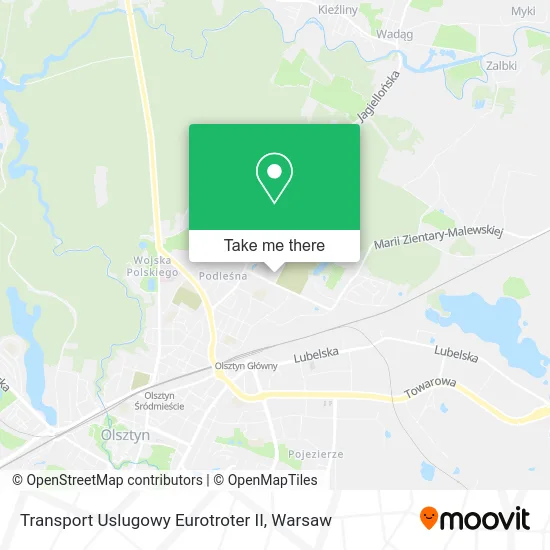 Карта Transport Uslugowy Eurotroter II