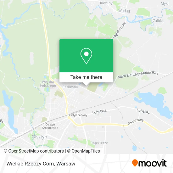 Карта Wielkie Rzeczy Com