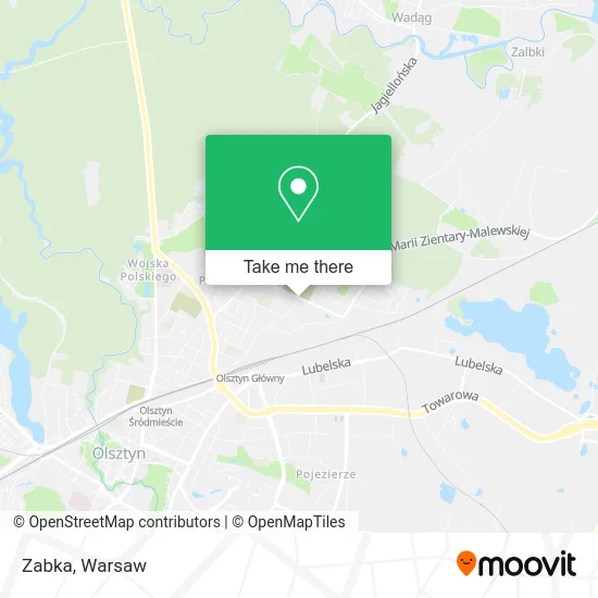 Карта Zabka
