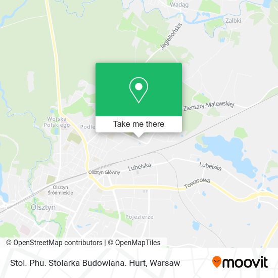 Stol. Phu. Stolarka Budowlana. Hurt map