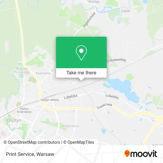 Карта Print Service