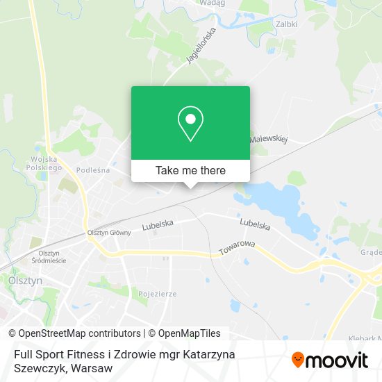 Full Sport Fitness i Zdrowie mgr Katarzyna Szewczyk map