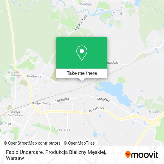 Fabio Undercare. Produkcja Bielizny Męskiej map