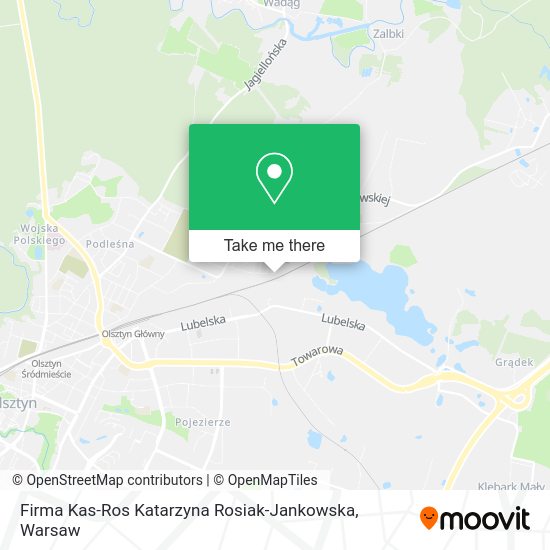 Firma Kas-Ros Katarzyna Rosiak-Jankowska map