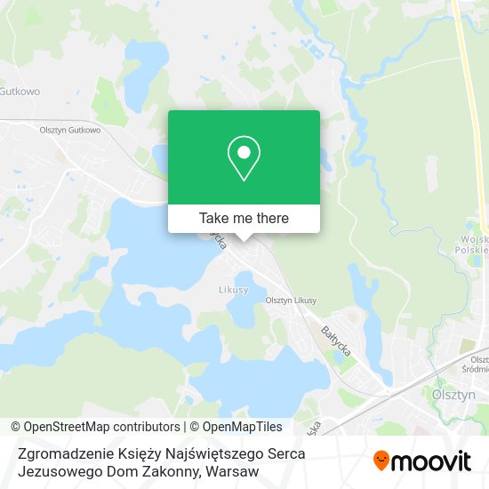 Zgromadzenie Księży Najświętszego Serca Jezusowego Dom Zakonny map