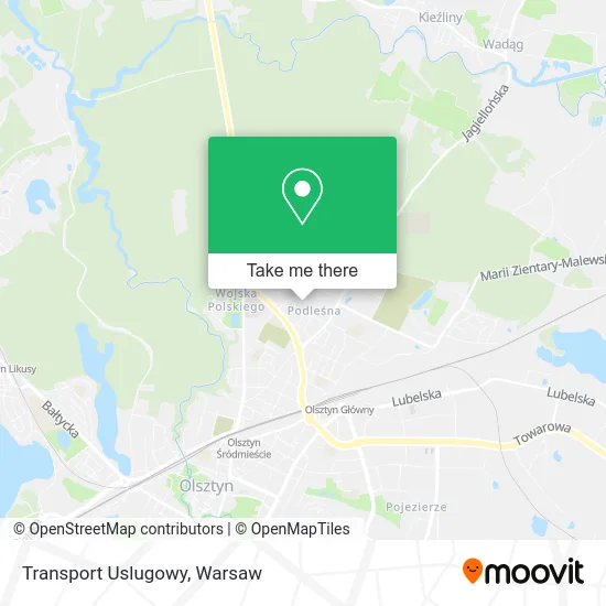 Карта Transport Uslugowy