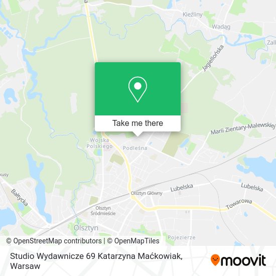 Studio Wydawnicze 69 Katarzyna Maćkowiak map