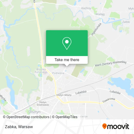 Карта Zabka