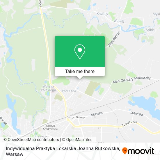 Indywidualna Praktyka Lekarska Joanna Rutkowska map