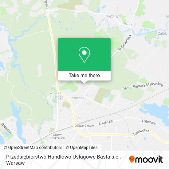 Przedsiębiorstwo Handlowo Usługowe Basta s.c. map